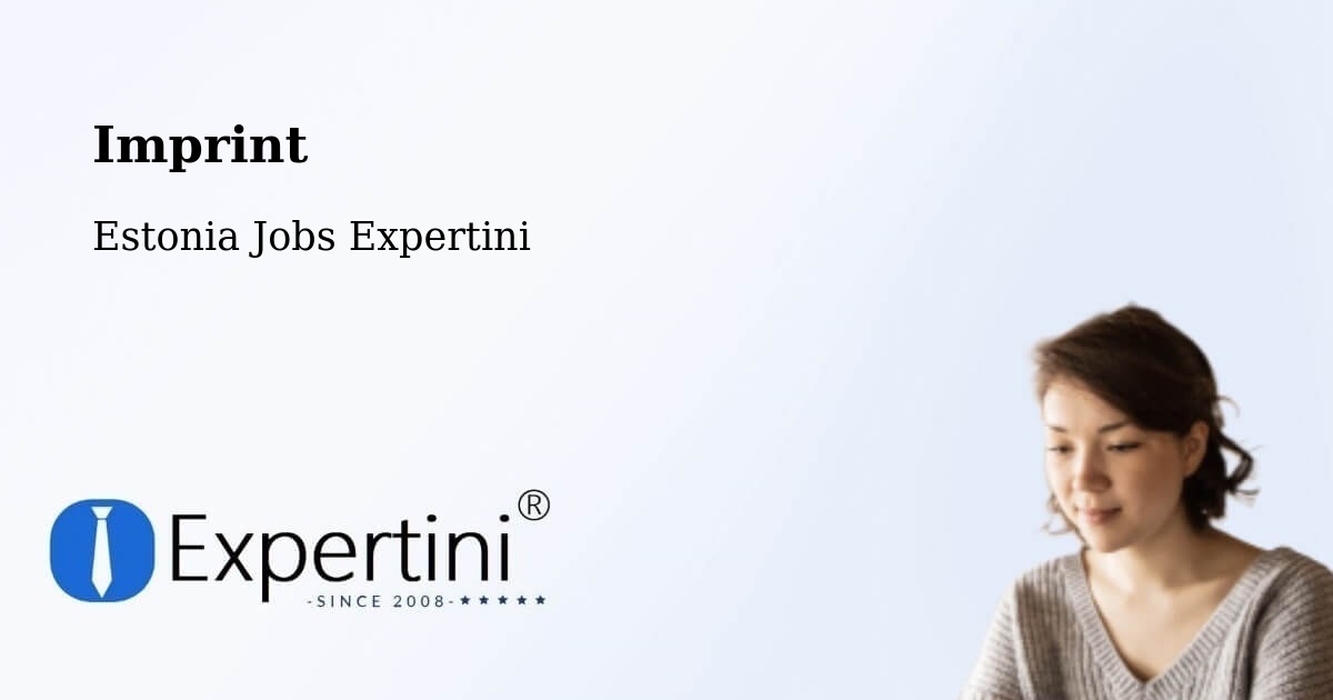 Imprint – Puhja - Estonia Jobs Expertini
